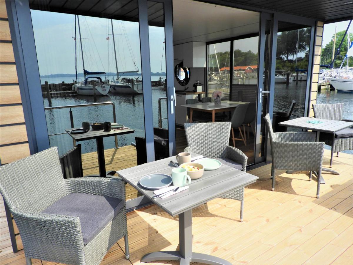 Hausboot-LaFe Flensburger Förde Hotell Egernsund Exteriör bild
