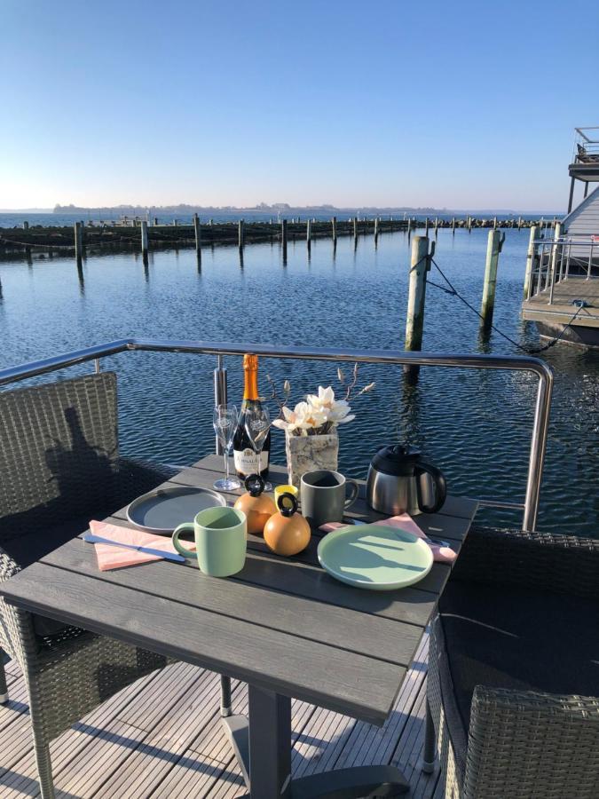 Hausboot-LaFe Flensburger Förde Hotell Egernsund Exteriör bild