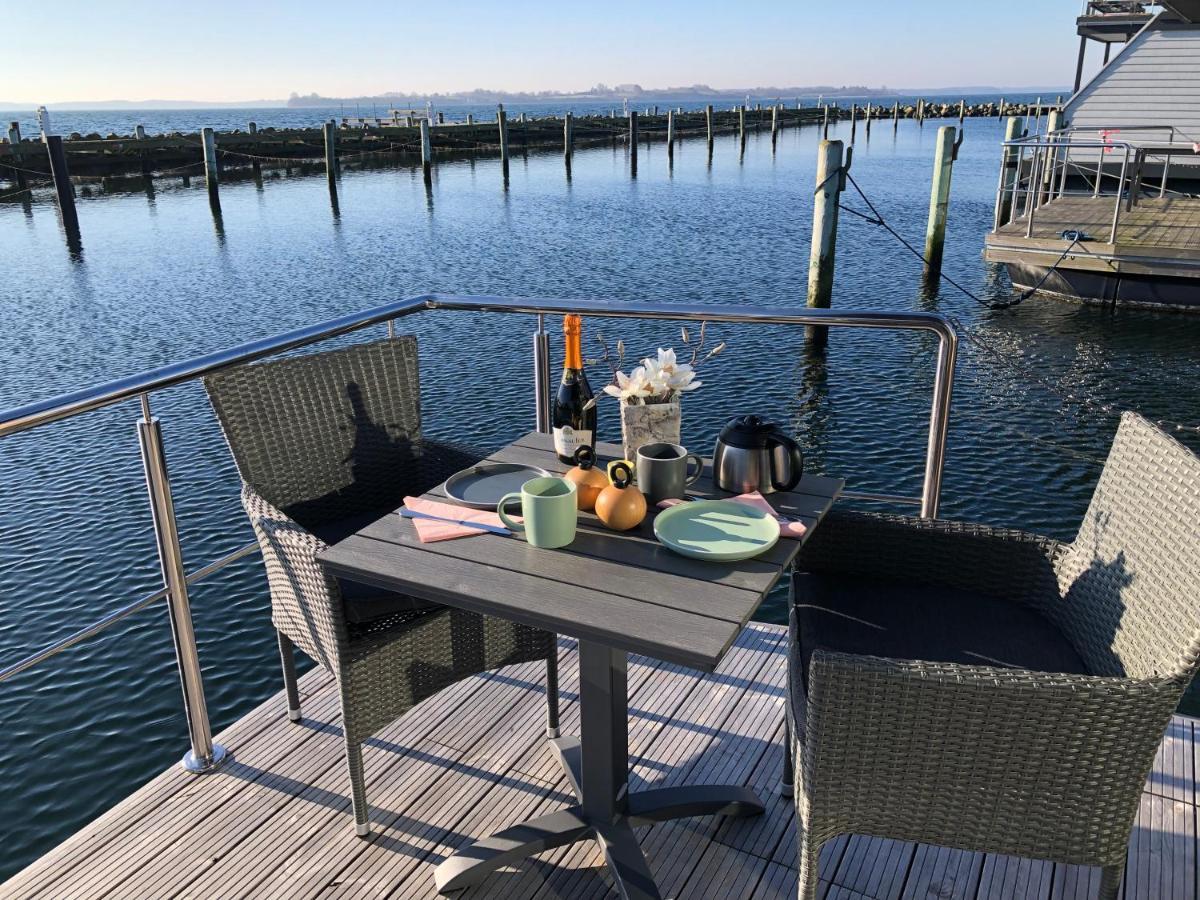 Hausboot-LaFe Flensburger Förde Hotell Egernsund Exteriör bild